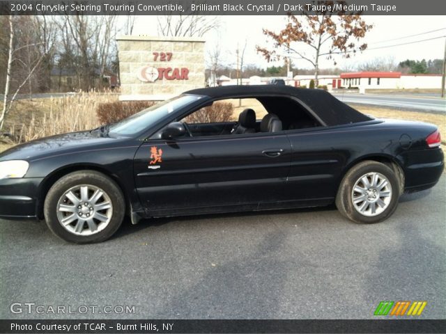2004 Chrysler Sebring Touring Convertible in Brilliant Black Crystal