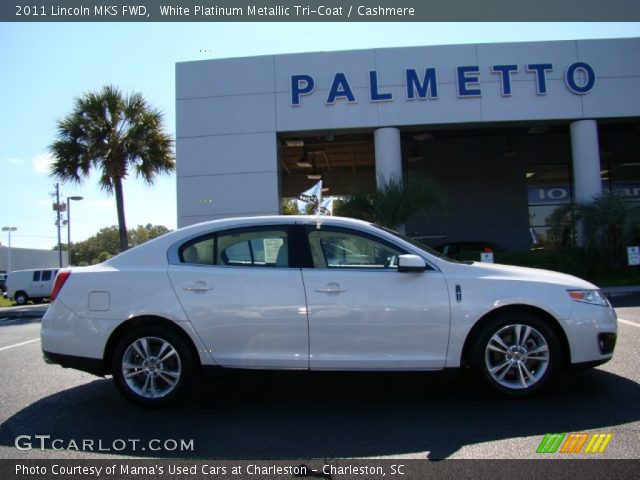 2011 Lincoln MKS FWD in White Platinum Metallic Tri-Coat