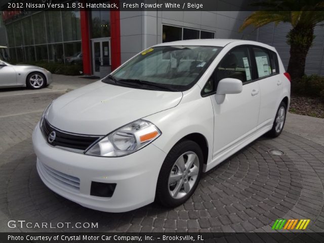 White nissan versa hatchback #6