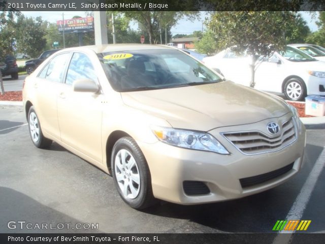 2011 Toyota Camry LE in Sandy Beach Metallic