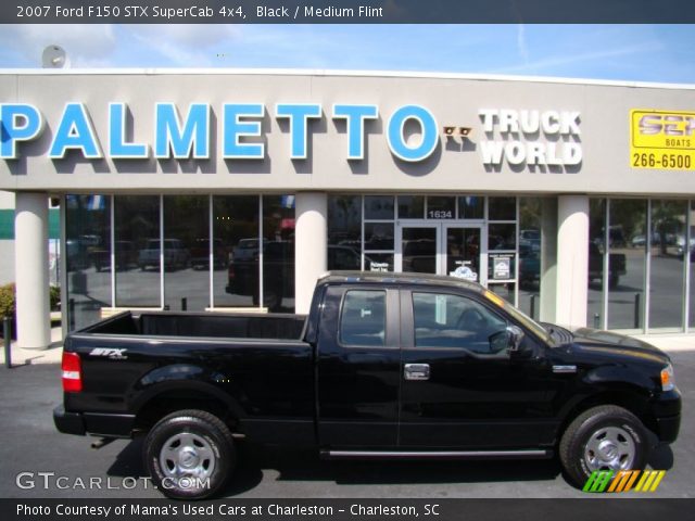 2007 Ford F150 STX SuperCab 4x4 in Black