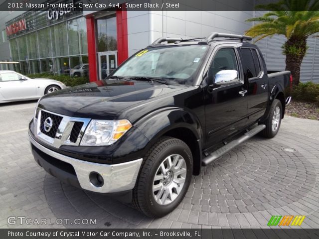 2012 Nissan Frontier SL Crew Cab 4x4 in Super Black