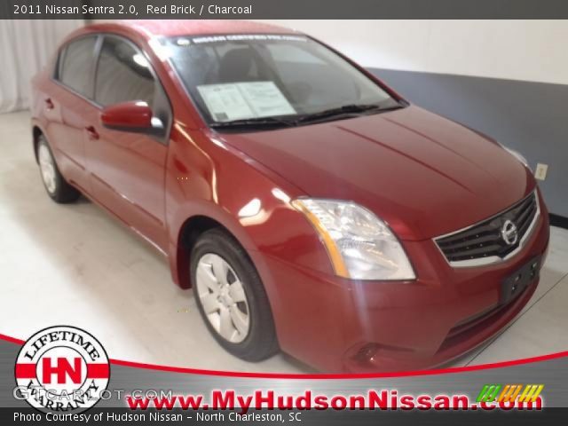 2011 Nissan Sentra 2.0 in Red Brick