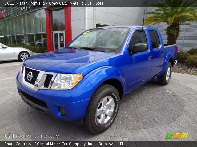 Metallic blue nissan frontier #4