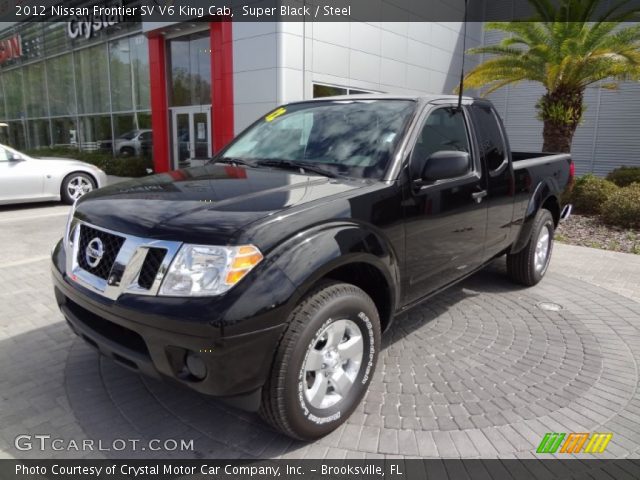 2012 Nissan Frontier SV V6 King Cab in Super Black