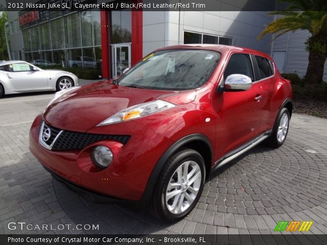 2012 Nissan Juke SL in Cayenne Red