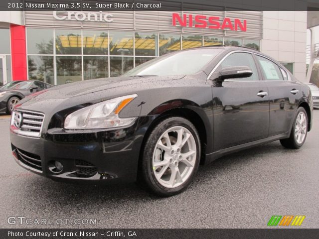 2012 Nissan Maxima 3.5 SV in Super Black