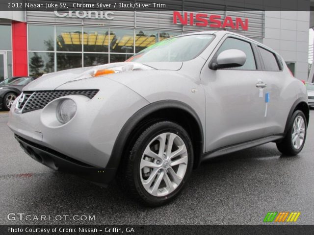 2012 Nissan Juke SV in Chrome Silver