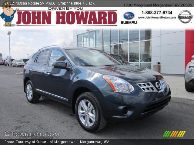 2012 Nissan Rogue SV AWD in Graphite Blue