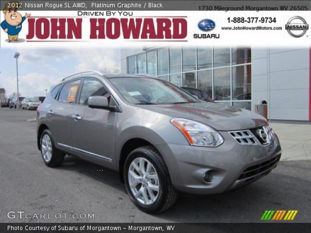 2012 Nissan Rogue SL AWD in Platinum Graphite