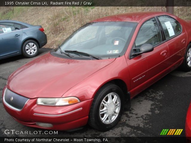 1995 Chrysler Cirrus LXi in Radiant Fire Red
