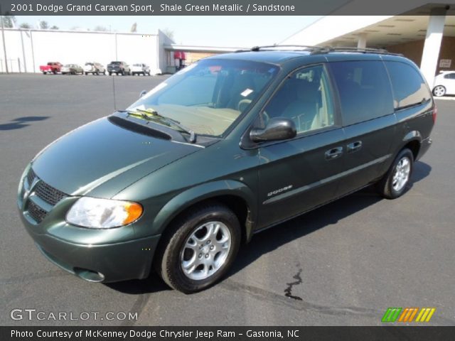 2001 Dodge Grand Caravan Sport in Shale Green Metallic