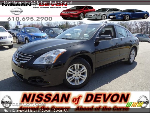 2010 Nissan Altima 2.5 S in Super Black