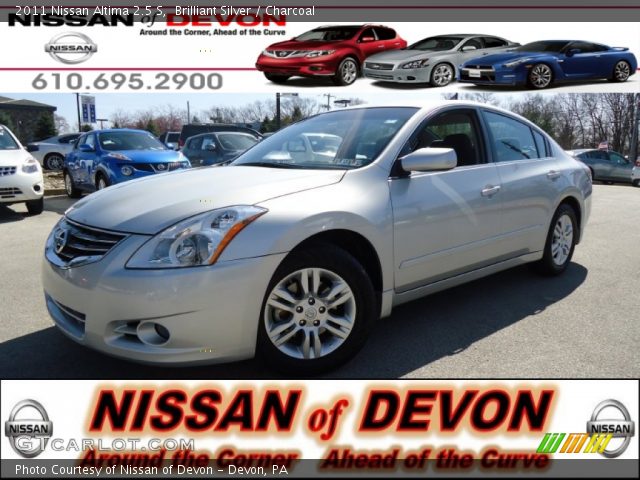 2011 Nissan Altima 2.5 S in Brilliant Silver