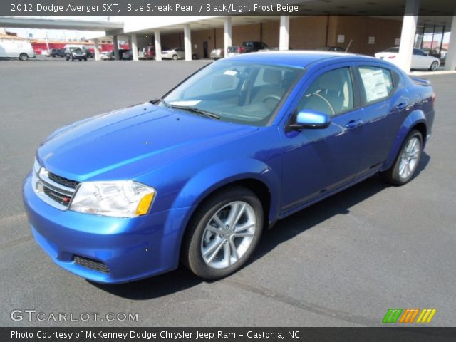2012 Dodge Avenger SXT in Blue Streak Pearl