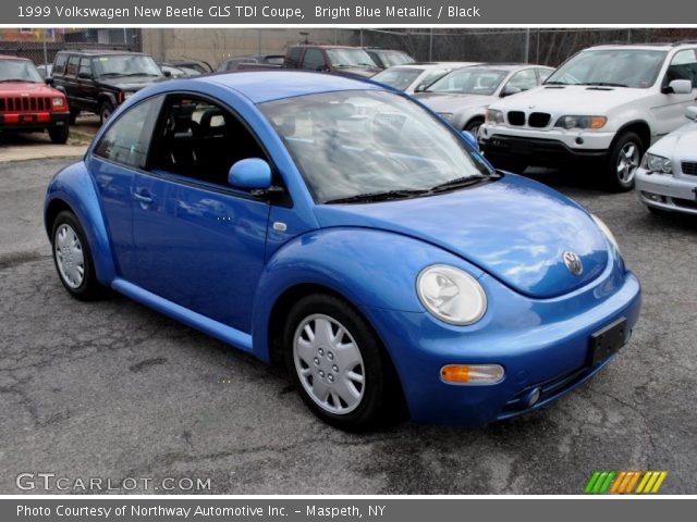 1999 Volkswagen New Beetle GLS TDI Coupe in Bright Blue Metallic