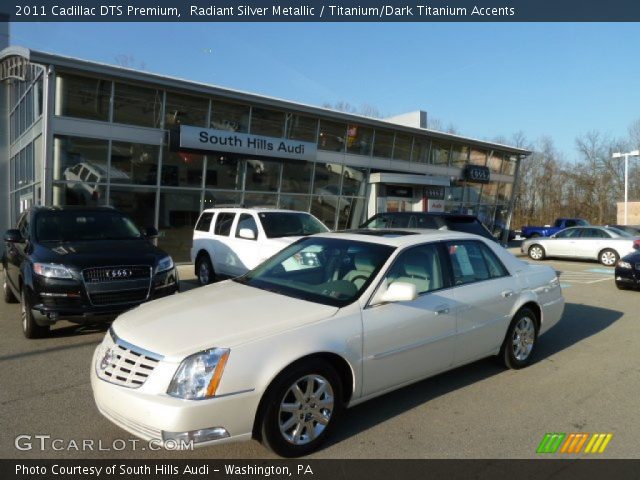 2011 Cadillac DTS Premium in Radiant Silver Metallic