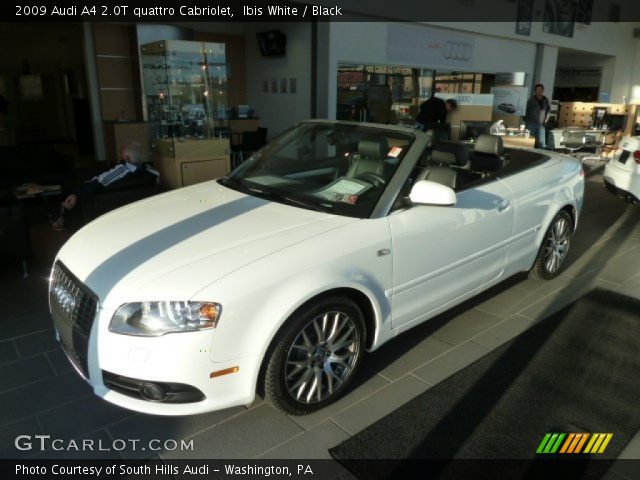2009 Audi A4 2.0T quattro Cabriolet in Ibis White