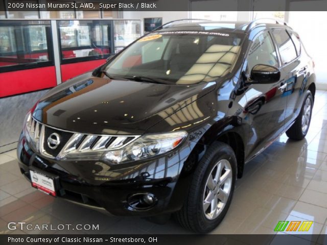 2009 Nissan Murano SL AWD in Super Black