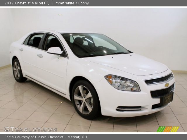 2012 Chevrolet Malibu LT in Summit White