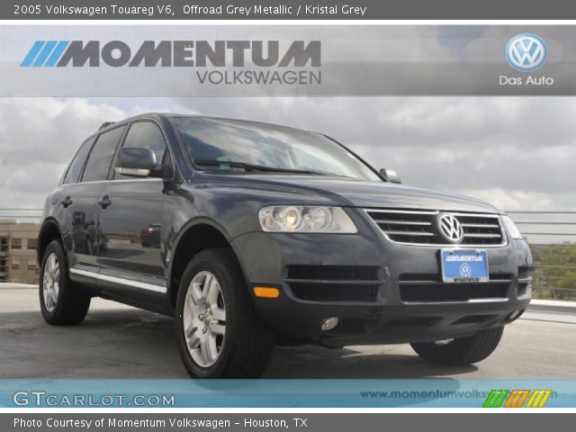 2005 Volkswagen Touareg V6 in Offroad Grey Metallic