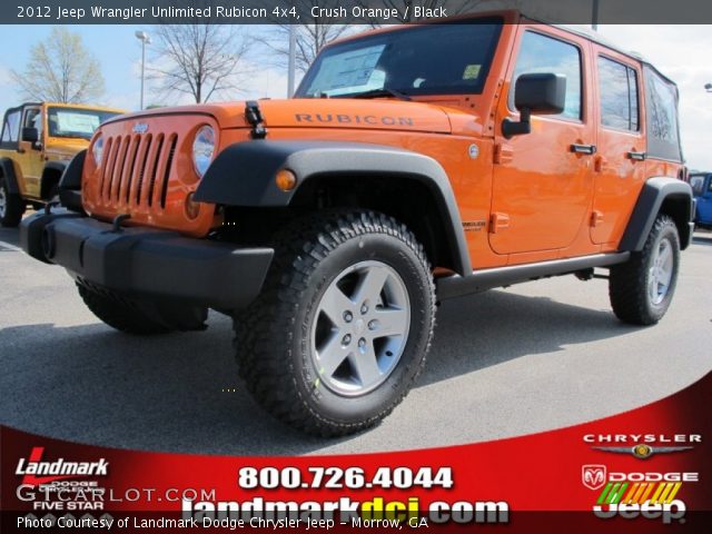 2012 Jeep Wrangler Unlimited Rubicon 4x4 in Crush Orange