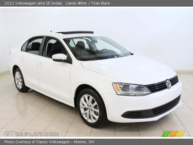 2011 Volkswagen Jetta SE Sedan in Candy White