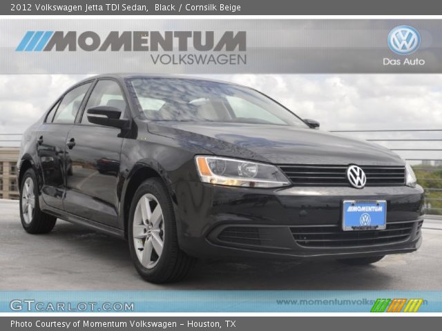 2012 Volkswagen Jetta TDI Sedan in Black