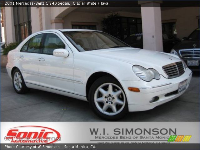 2001 Mercedes-Benz C 240 Sedan in Glacier White