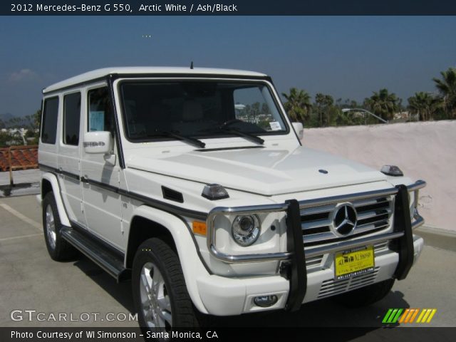 2012 Mercedes-Benz G 550 in Arctic White