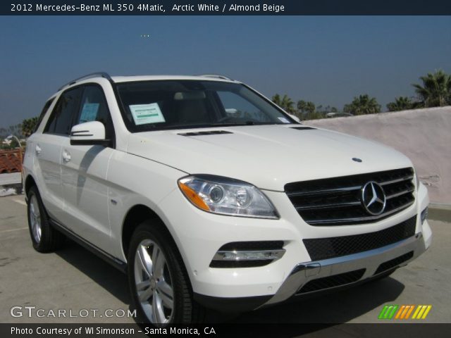 2012 Mercedes-Benz ML 350 4Matic in Arctic White