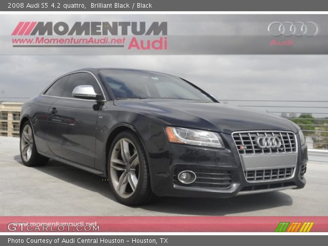 2008 Audi S5 4.2 quattro in Brilliant Black