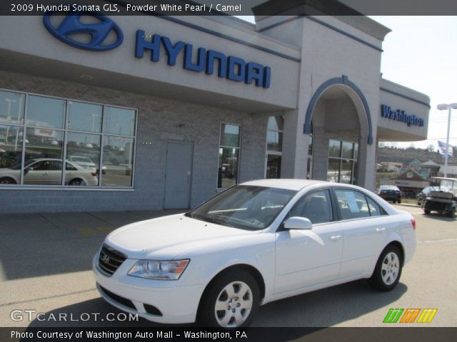 2009 Hyundai Sonata GLS in Powder White Pearl