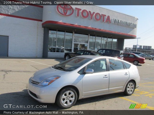 2008 Toyota Prius Hybrid Touring in Classic Silver Metallic