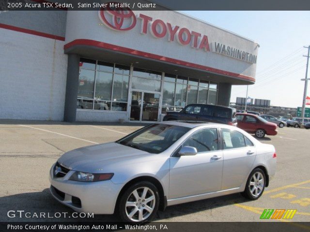 2005 Acura TSX Sedan in Satin Silver Metallic