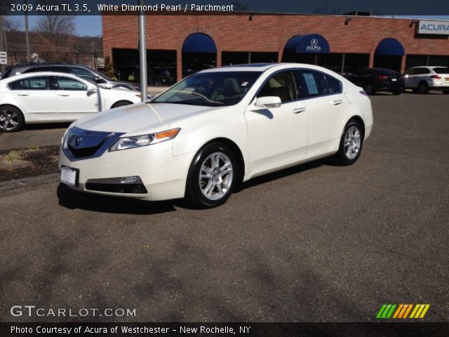 2009 Acura TL 3.5 in White Diamond Pearl