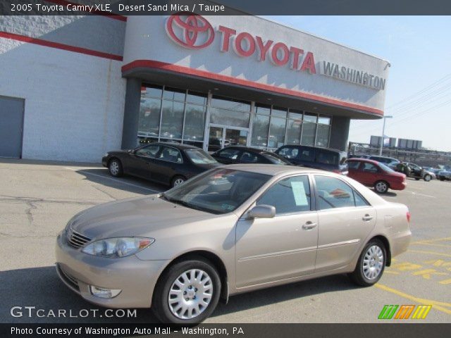 2005 Toyota Camry XLE in Desert Sand Mica