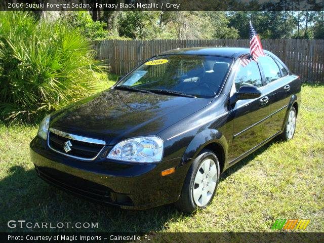 2006 Suzuki Forenza Sedan in Fantasy Black Metallic