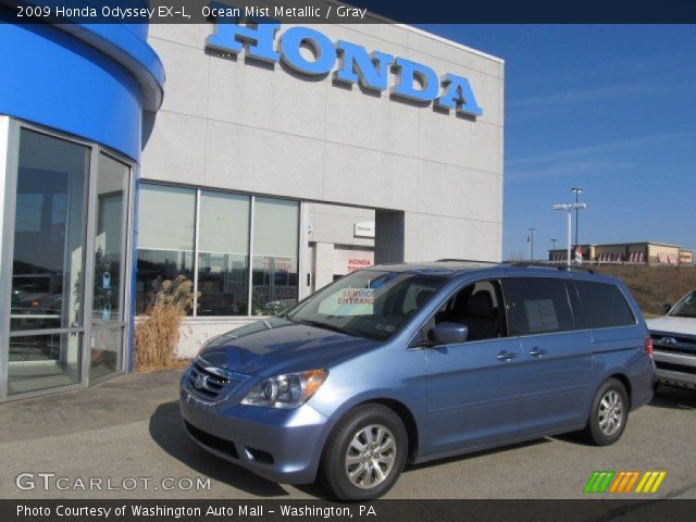 2009 Honda Odyssey EX-L in Ocean Mist Metallic