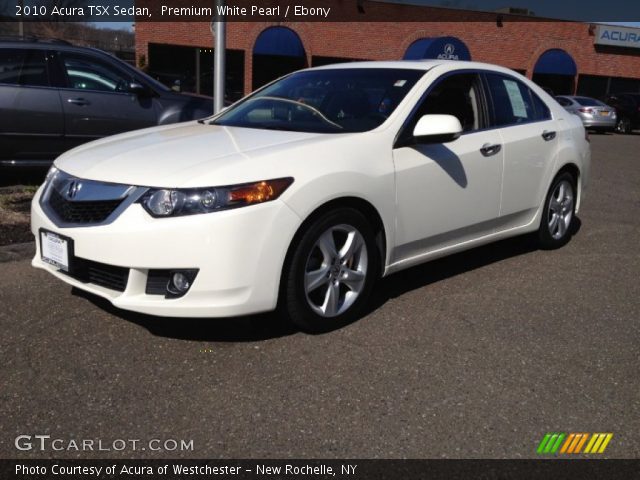 2010 Acura TSX Sedan in Premium White Pearl