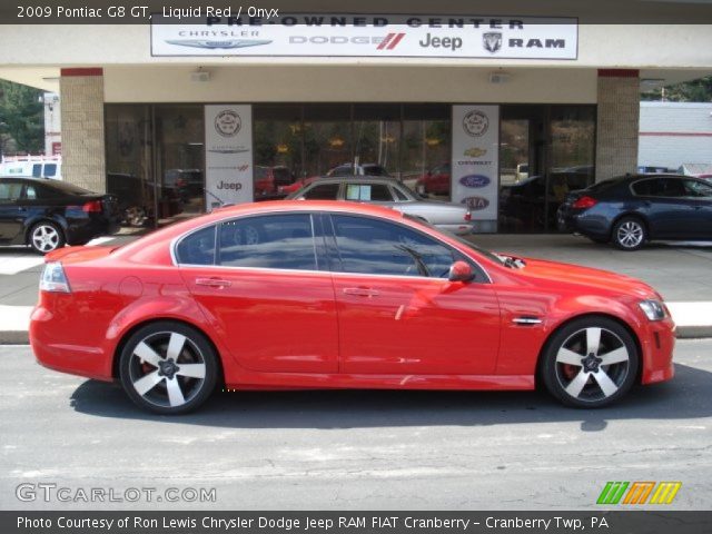 2009 Pontiac G8 GT in Liquid Red