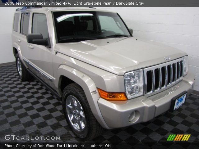 2008 Jeep Commander Limited 4x4 in Light Graystone Pearl