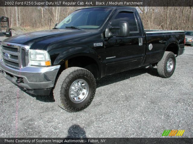 2002 Ford F250 Super Duty XLT Regular Cab 4x4 in Black