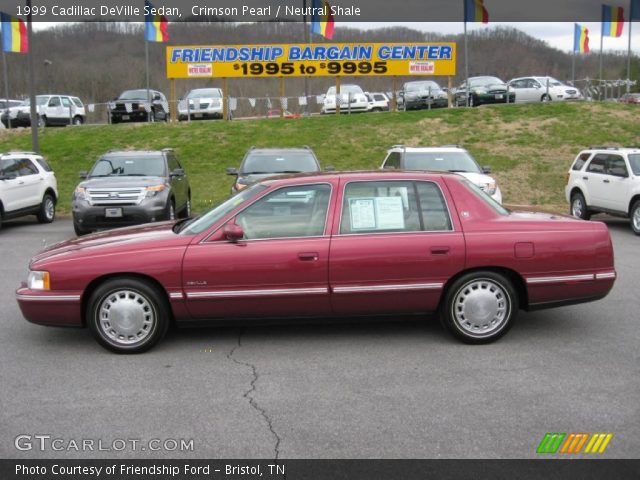 1999 Cadillac DeVille Sedan in Crimson Pearl
