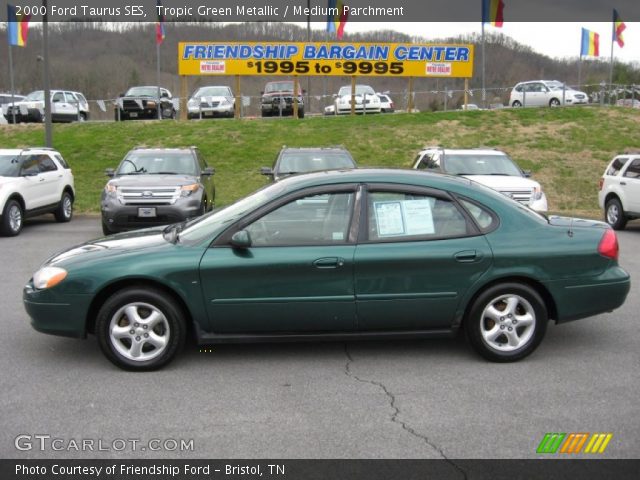 2000 Ford Taurus SES in Tropic Green Metallic