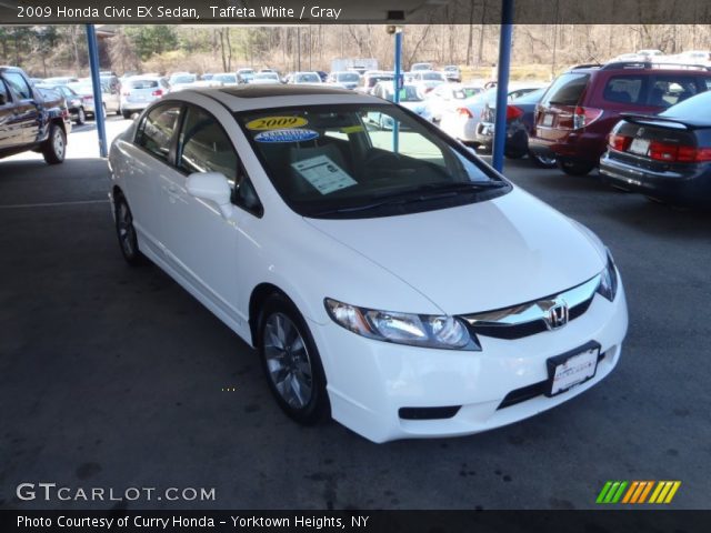 2009 Honda Civic EX Sedan in Taffeta White