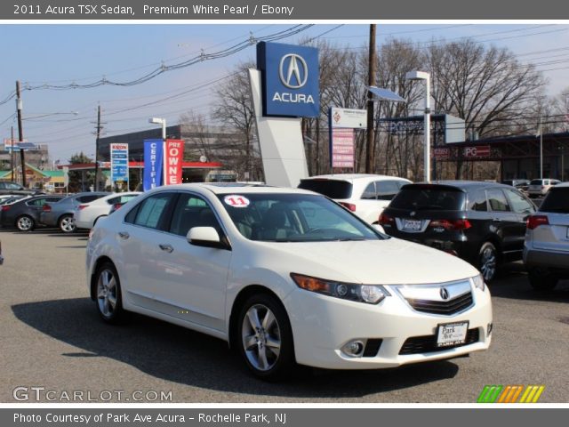 2011 Acura TSX Sedan in Premium White Pearl