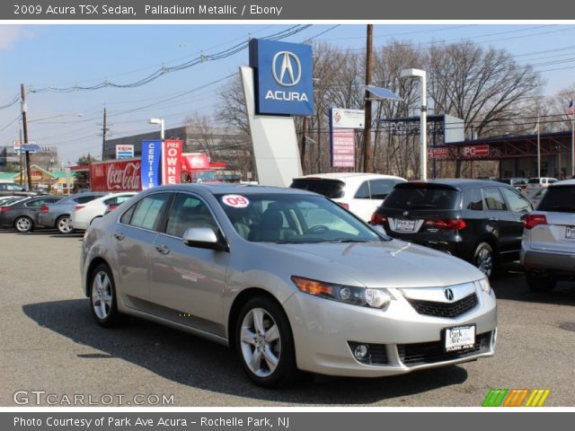 2009 Acura TSX Sedan in Palladium Metallic