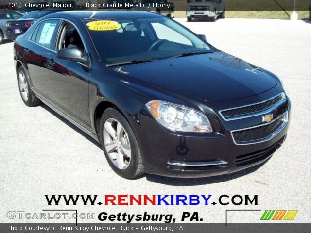 2011 Chevrolet Malibu LT in Black Granite Metallic