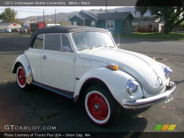 1972 Volkswagen Beetle Convertible in White